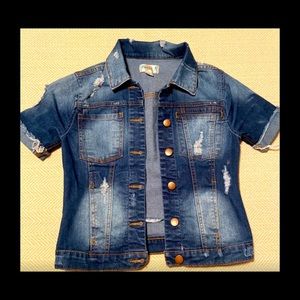 Short sleeve Jean jacket